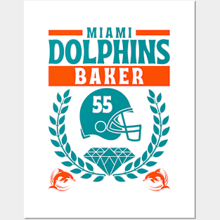 Miami Dolphins Baker 55 Edition 2 Posters and Art